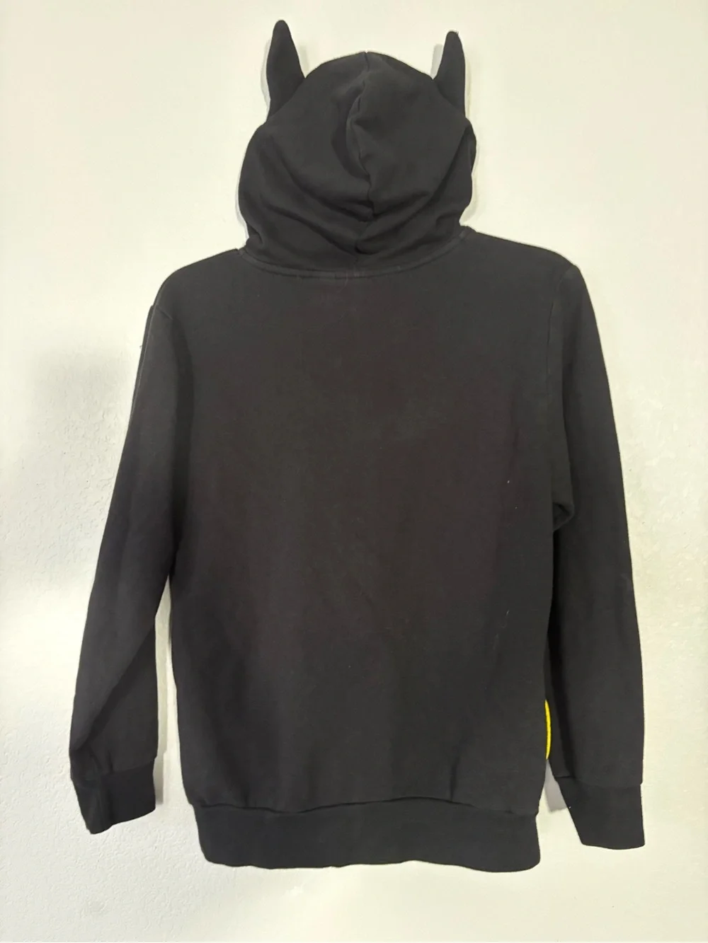 Batman Black & Yellow Zip Hooded Jacket